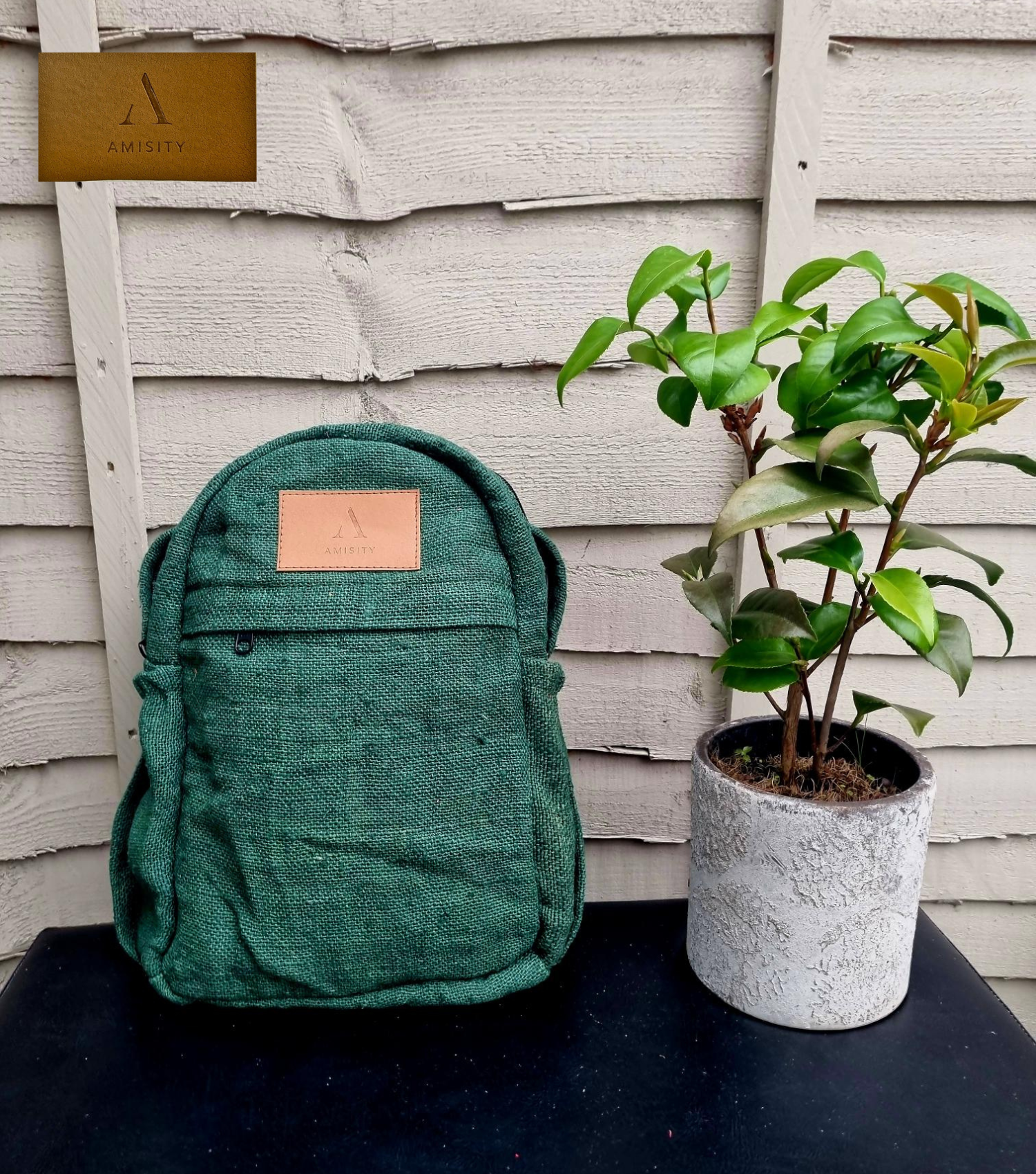 Eco-Friendly Hemp Rucksack | Organic Hemp Backpack | Sustainable Travel Backpack UK