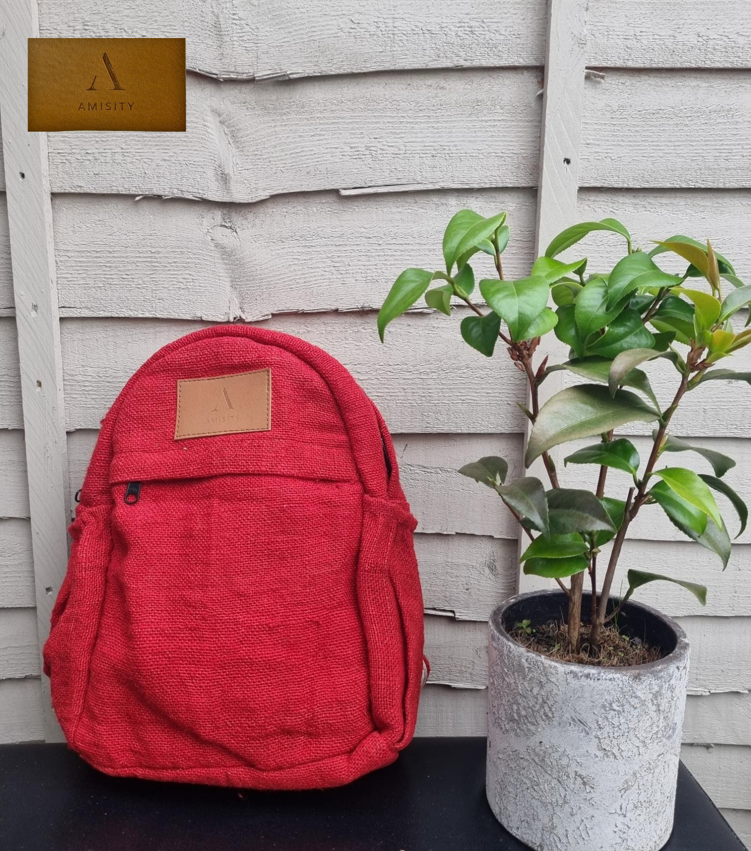 Eco-Friendly Hemp Rucksack | Organic Hemp Backpack | Sustainable Travel Backpack UK