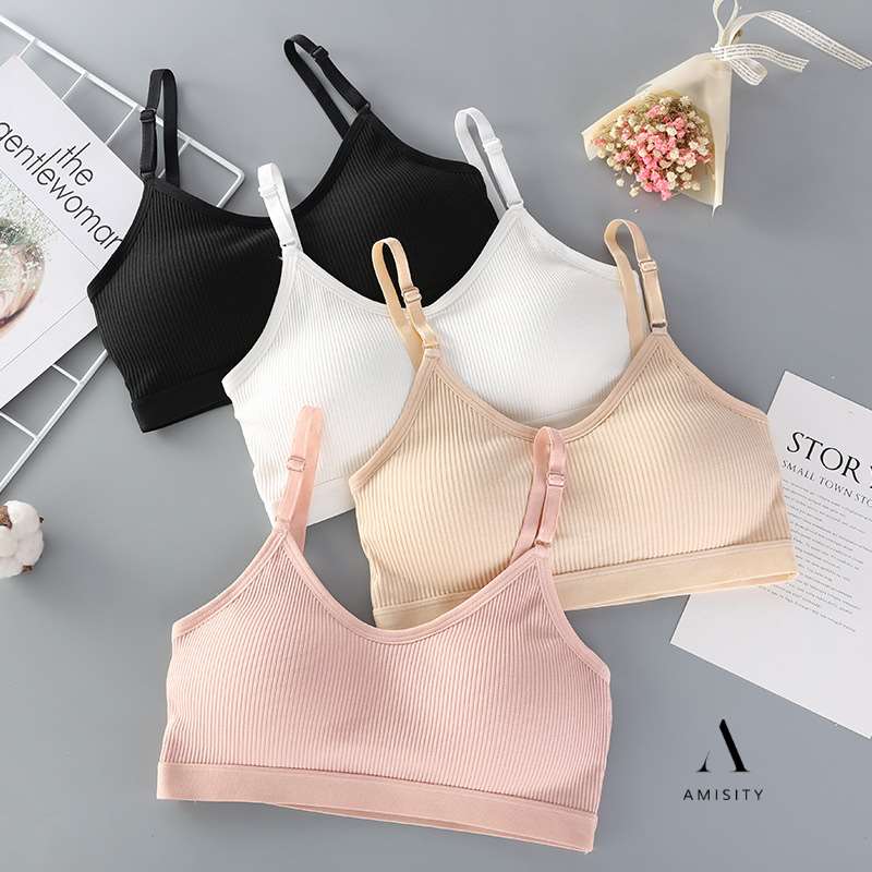 Seamless Non-Wired Sports Bra, Breathable, Suitable for any Occasion - one Size - (70A - 80B) - Amisity